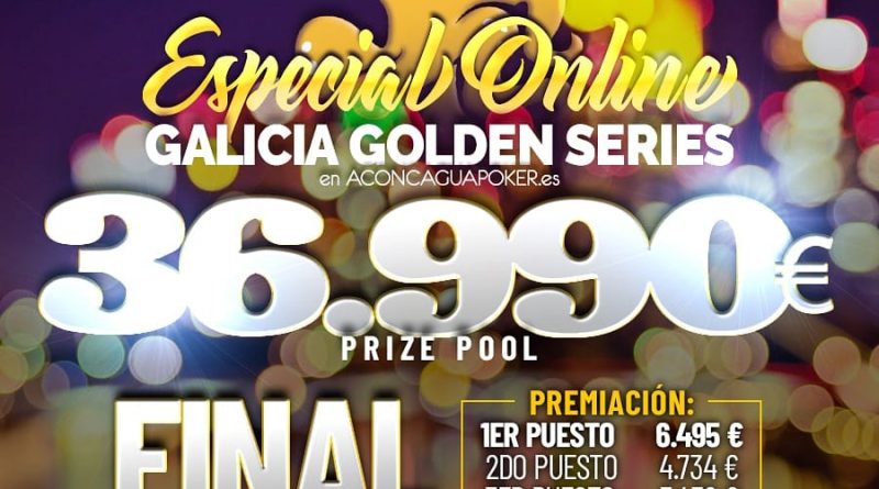 El Galicia Golden Series Especial Online termina con un pacto a 4 entre: “PityM10”, “ChinoJuan”, “hispano1969” y “Mazacao33”