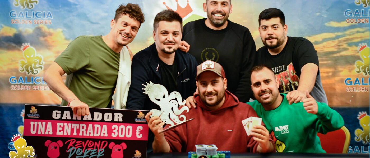 JM domina, levanta un HU 9 a 1 en contra y gana el Main Event del Galicia Golden Series